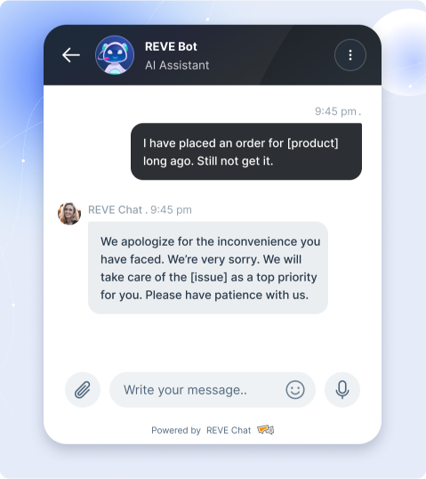 Live Chat Script for Asking an Apology