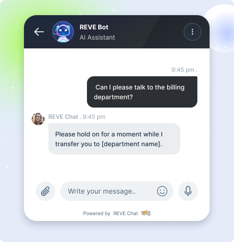 Live Chat Scripts for Chat Transfer