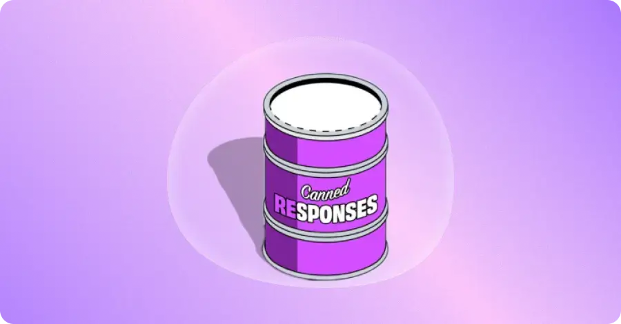 canned response examples