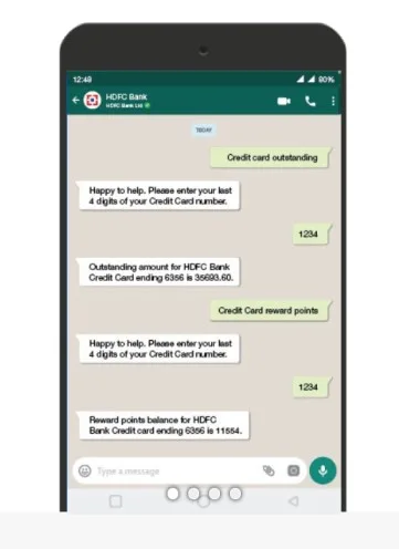 hdfc_bank_using_whatsapp_chatbot