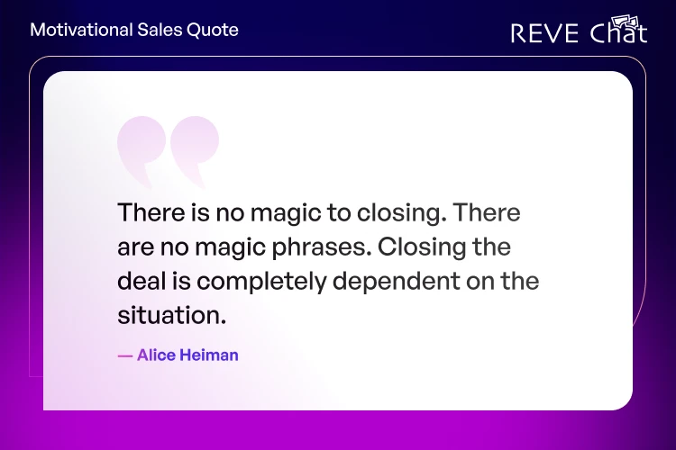 Closing Sales Quotes