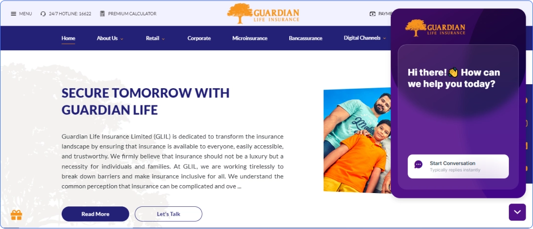 Guardian life insurance company