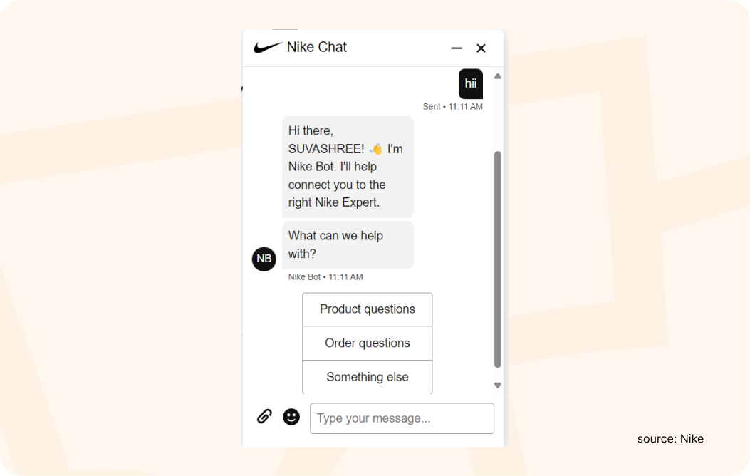 Usage of AI in eCommerce- Nike