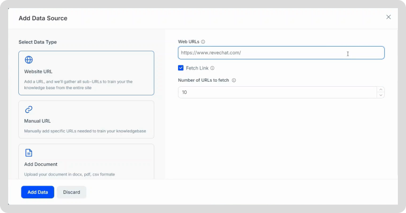 Prepare and Upload Data Sources