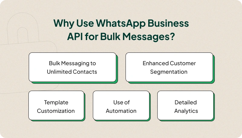 Why Use WhatsApp Business API For Bulk Messages