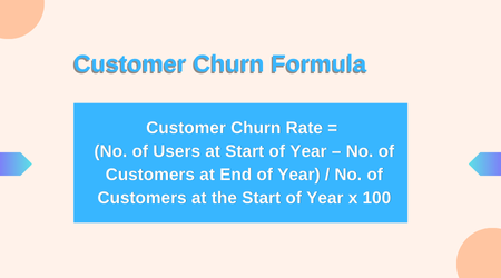 customer churn rate formula