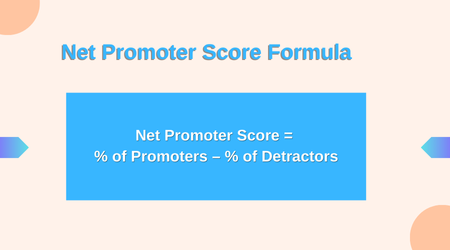 Net promoter score formula